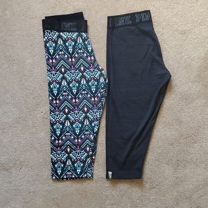 PINK Cropped Ultimate Leggings Bundle!
